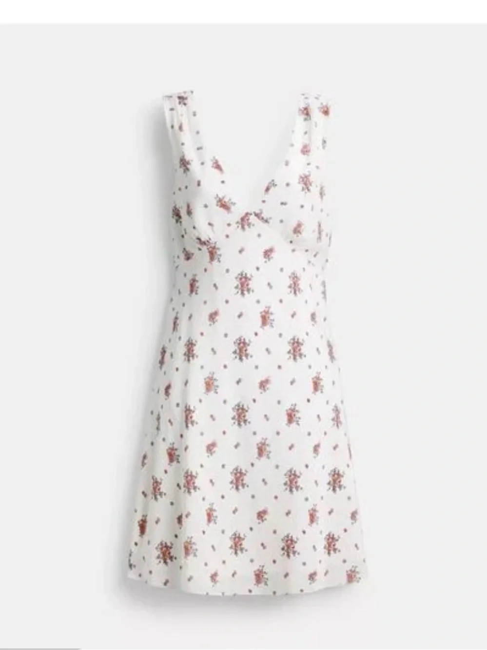 Coach Silk Spring Blossom Dress